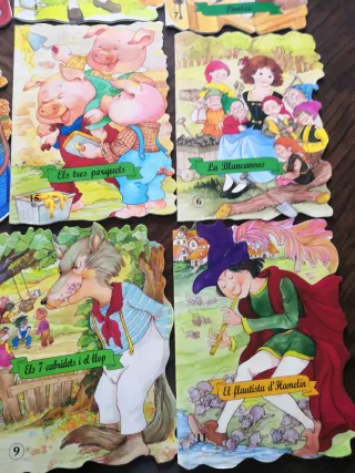 Lot 11 contes tradicionals català lletra lligada