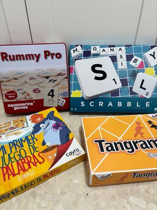 Pack de 4 juegos de mesa nuevos