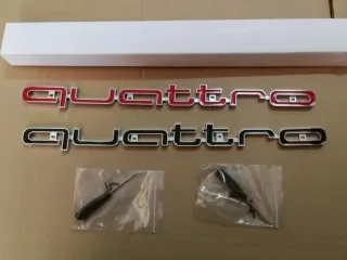 Emblema Audi Quattro Delantero