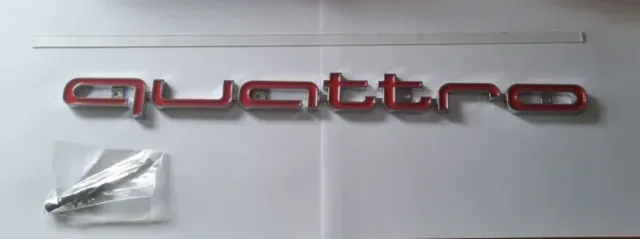 Emblema Audi Quattro Delantero