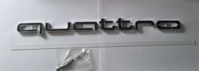 Emblema Audi Quattro Delantero