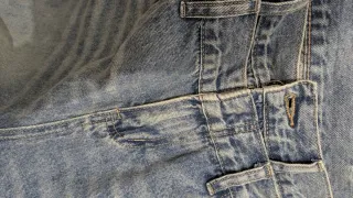 Pantalón vaquero doble cintura hombre