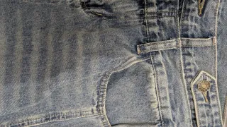 Pantalón vaquero doble cintura hombre