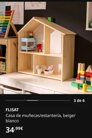 Casa de muñecas Flisat IKEA