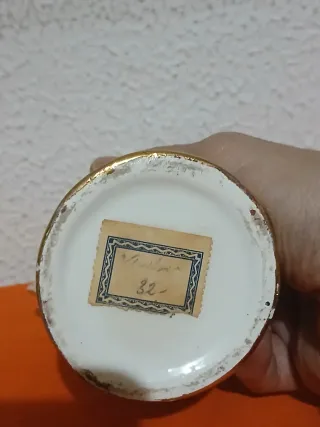 Jarrón de Porcelana Colección