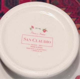 Juego de té San Claudio con jarra y azucarero