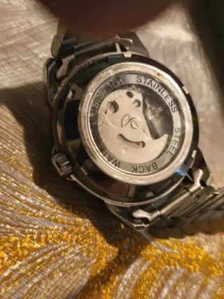 Reloj Automático Oro y Plata