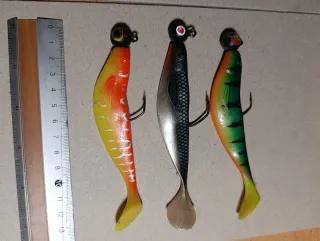 Señuelos pesca goma