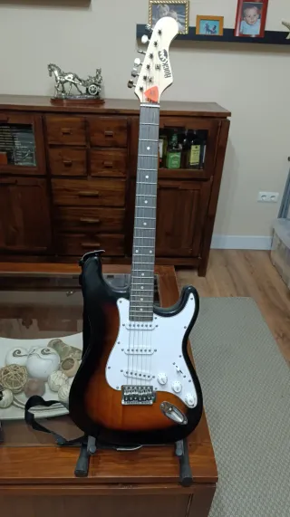 Guitarra Eléctrica Rock Jam Sunburst