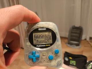 Nintendo Pokémon mini azul y gris