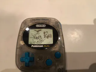 Nintendo Pokémon mini azul y gris