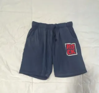 Pantalones cortos niño azul