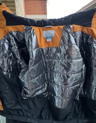 Chaqueta Columbia Shotski Hombre Gris/Amarillo