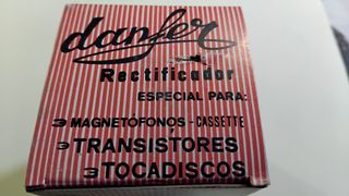Rectificador Antiguo para Tocadiscos