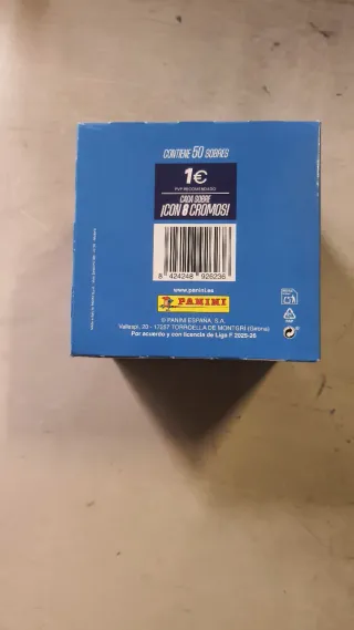 Caja Cromos Liga F Moeve 2025-26
