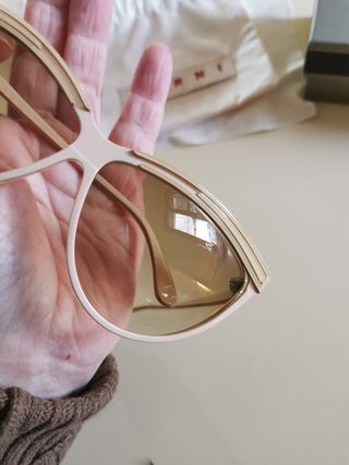 Occhiali da sole Marni Beige/Marrone