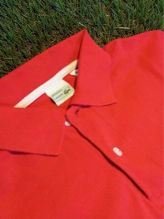 Polo Lacoste Rojo