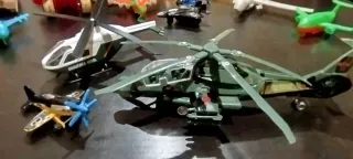 Lote Juguetes Aviones y Helicópteros