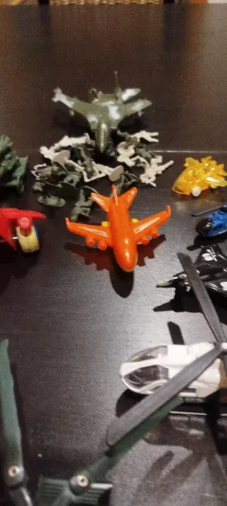 Lote Juguetes Aviones y Helicópteros