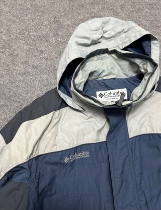 Chaqueta Columbia Azul y Gris