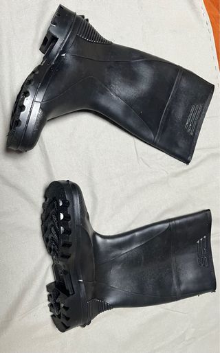 Botas de agua negras talla 40