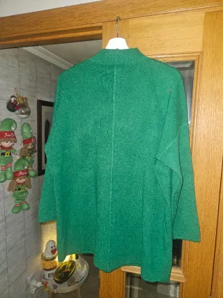 Jersey mujer verde talla única