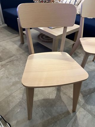 2 Sillas Ikea Lisabo Madera