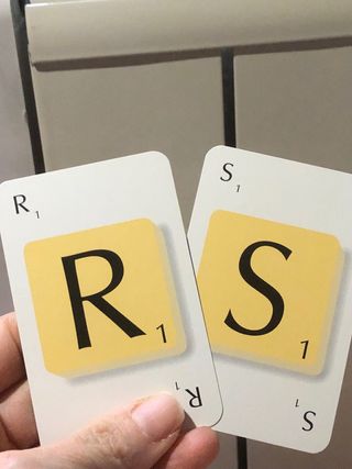 Scrabble Cards Juego de Mesa