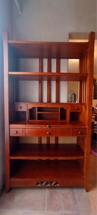 Scrivania in legno massello fatta a mano