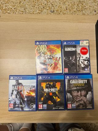PS4 Slim + 5 Juegos