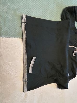 Sudadera verde hombre