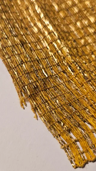 Galón Lamé Hojilla Oro Antiguo Manualidades