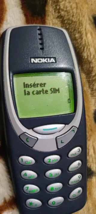 Nokia 3310 Azul con Caja Original