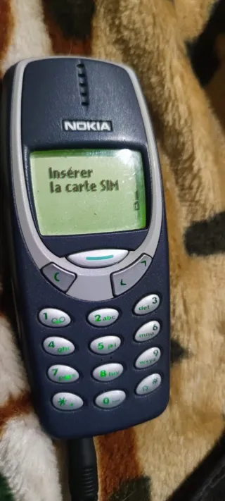 Nokia 3310 Azul con Caja Original