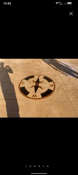 Pavimento hormigón impreso y piscinas