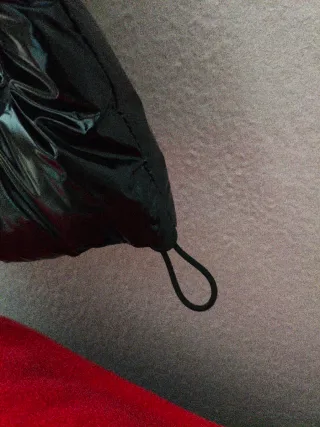 Chaleco acolchado negro sin mangas