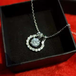 Colgante Plata Esterlina Moissanita