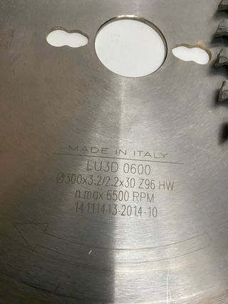 Discos de corte madera 300mm