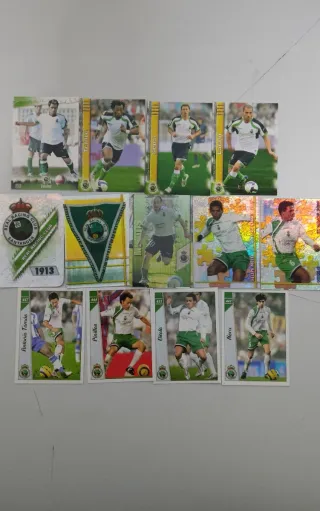 Cromos Racing de Santander Varios Años