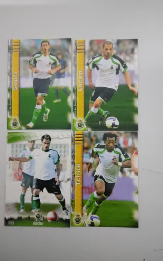 Cromos Racing de Santander Varios Años