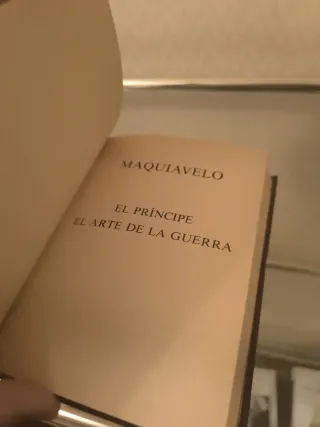 Nicolás maquiavelo. El príncipe.