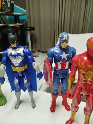Lote Figuras Superhéroes Marvel y DC