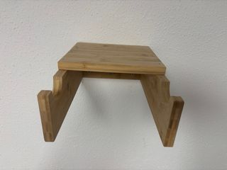 Soporte Pared Bicicleta Madera