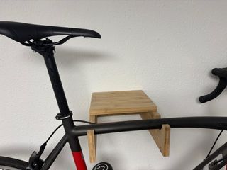 Soporte Pared Bicicleta Madera
