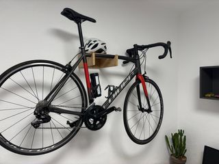 Soporte Pared Bicicleta Madera