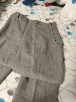 Abito da ufficio grigio donna