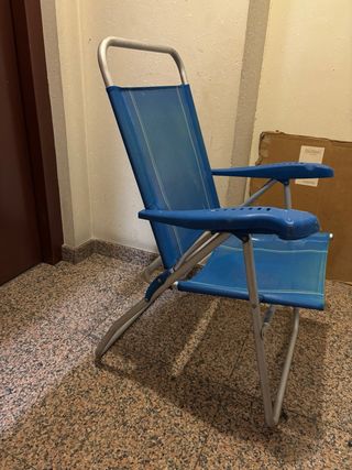 Silla Playa Plegable Plástico