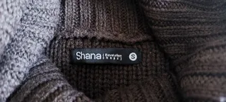 Jersey marrón cuello alto Talla S