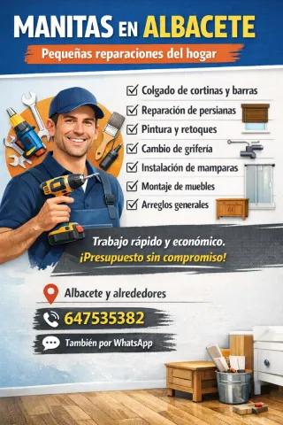 Manitas en Albacete – Reparaciones del hogar