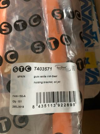 Guias varillas aceite Vw Seat STC T403571